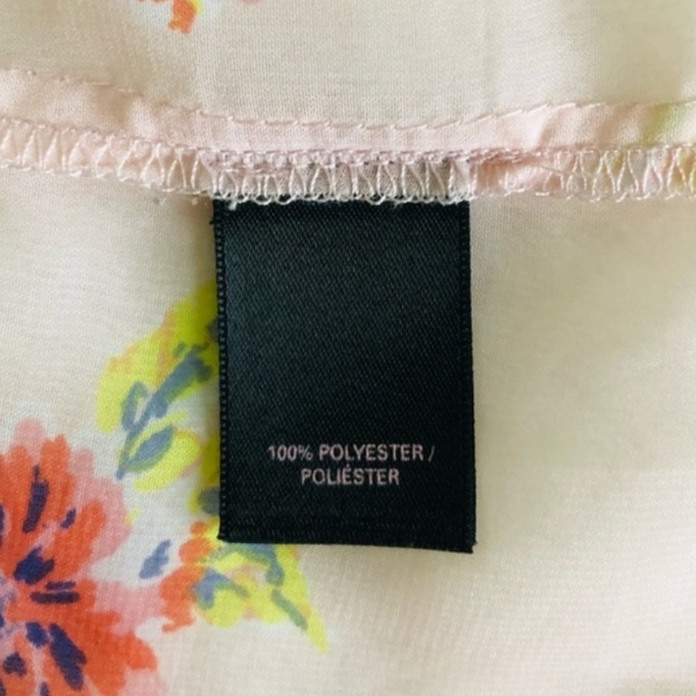 Vintage!!! Victoria's Secret ✨️ Floral Pink Women's Blouse Size S - Picture 6 of 8